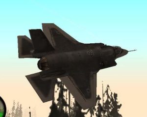 GTA 侠盗飞车 圣安地列斯F22战斗机MOD-单机屋-GTA5MOD下载站-好玩的单机游戏网