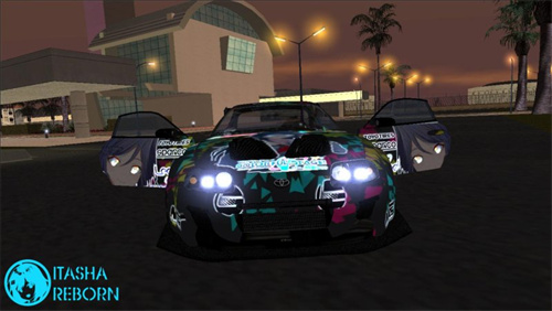 图片[3]-[GTA:圣安地列斯MOD]Toyota Supra二次元痛车-单机屋-GTA5MOD下载站-好玩的单机游戏网