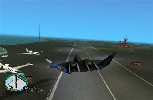 GTA 侠盗飞车 罪恶都市 加车插件YF-23黑寡妇战斗机MOD-单机屋-GTA5MOD下载站-好玩的单机游戏网