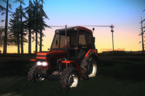 GTA 侠盗猎车 圣安地列斯 Zetor_5340大型红色拖拉机MOD-单机屋-GTA5MOD下载站-好玩的单机游戏网