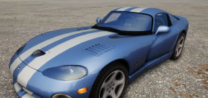 《侠盗猎车手三部曲重制版》道奇蝰蛇GTS赛车MOD-单机屋-GTA5MOD下载站-好玩的单机游戏网