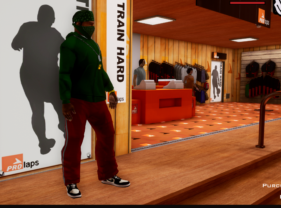 图片[2]-《侠盗猎车手三部曲重制版》AJ系列黑色乔丹1号MOD-单机屋-GTA5MOD下载站-好玩的单机游戏网