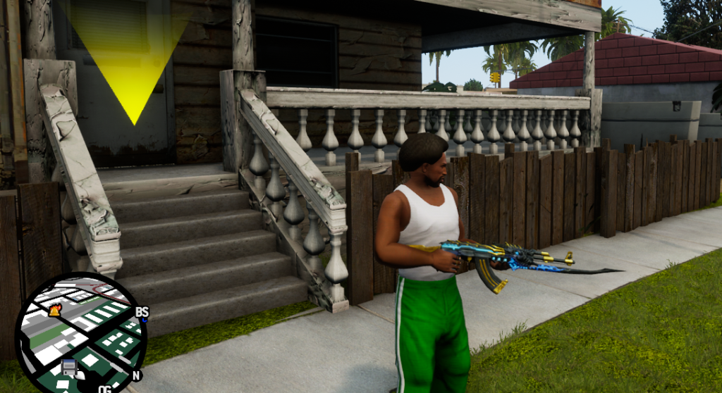 图片[2]-《侠盗猎车手三部曲重制版》AK47火麒麟替代AK47MOD-单机屋-GTA5MOD下载站-好玩的单机游戏网