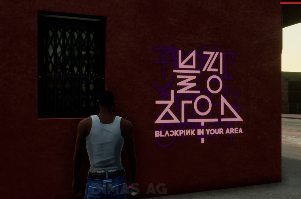 图片[2]-《侠盗猎车手三部曲重制版》用粉墨女团标志取代街头涂鸦MOD-单机屋-GTA5MOD下载站-好玩的单机游戏网