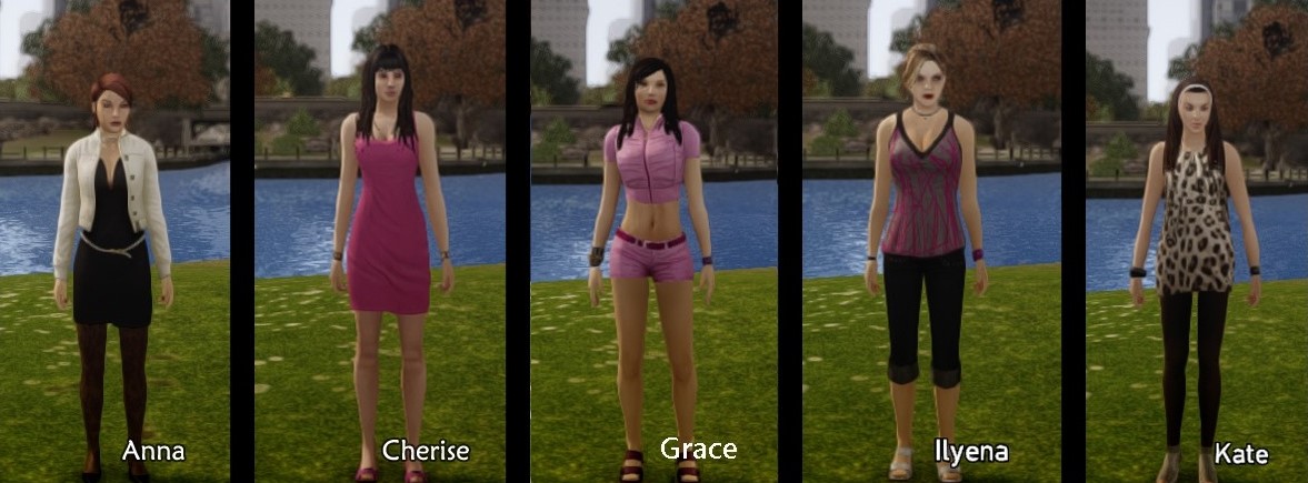 图片[2]-《侠盗猎车手GTA4》超多美女小姐姐 城市妹子终极大补 MOD模组 人物包V3-单机屋-GTA5MOD下载站-好玩的单机游戏网