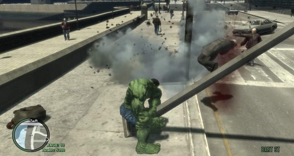 GTA4 侠盗猎车手4 绿巨人人物MOD-单机屋-GTA5MOD下载站-好玩的单机游戏网