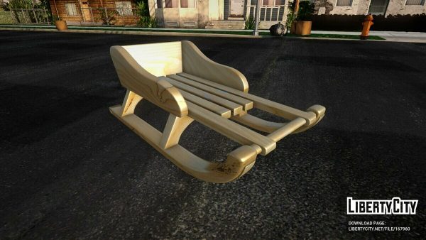 [GTA:圣安地列斯MOD]圣诞节雪橇-单机屋-GTA5MOD下载站-好玩的单机游戏网