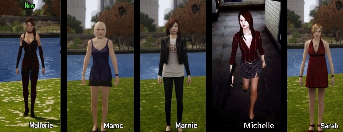 图片[3]-《侠盗猎车手GTA4》超多美女小姐姐 城市妹子终极大补 MOD模组 人物包V3-单机屋-GTA5MOD下载站-好玩的单机游戏网