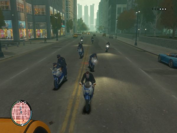 《侠盗猎车手GTA4》警车变摩托车MOD-单机屋-GTA5MOD下载站-好玩的单机游戏网