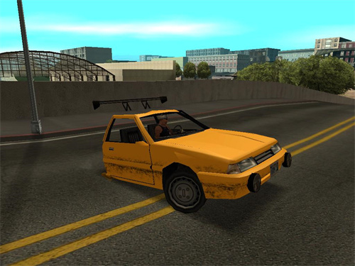 图片[2]-[GTA:圣安地列斯MOD]半边汽车MOD-单机屋-GTA5MOD下载站-好玩的单机游戏网