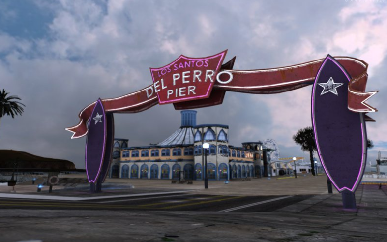 图片[4]-[GTA:圣安地列斯MOD]仿GTAV-德尔佩罗码头v2-单机屋-GTA5MOD下载站-好玩的单机游戏网