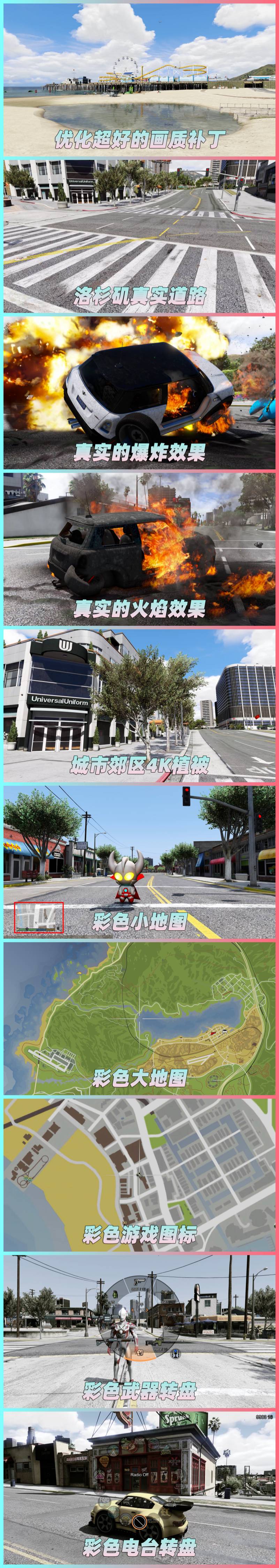 图片[2]-GTA5 v1.41 整合版 真实画质 2302辆现实载具 1006位精品人物 超多实用脚本 众多超级英雄脚本 [赠送：修改器 运行库 无限金币 通关存档]【132GB】-单机屋-GTA5MOD下载站-好玩的单机游戏网