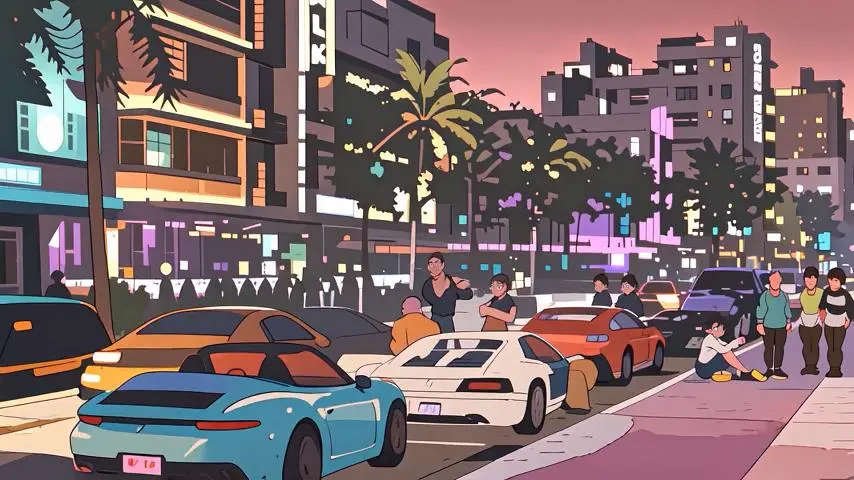 图片[5]-GTA6壁纸 52张图片 [电脑手机] 预告片 1 [动漫风格 AI版] 1K【133.MB】-单机屋-GTA5MOD下载站-好玩的单机游戏网