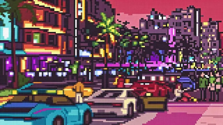 图片[2]-GTA6壁纸 39张图片 [电脑手机] 预告片 1 [像素风格 AI版] 2K【197.MB】-单机屋-GTA5MOD下载站-好玩的单机游戏网