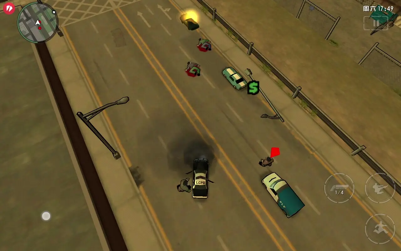 图片[9]-GTA 自由城故事 MOD魔改版 2.4 汉化版：原画质/冬霜画质/PSP画质MOD + CLEO作弊器兼容修复 安卓手机版-单机屋-GTA5MOD下载站-好玩的单机游戏网