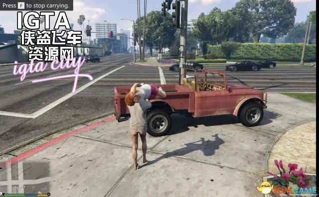 套索绑架路人小动物mod-单机屋-GTA5MOD下载站-好玩的单机游戏网