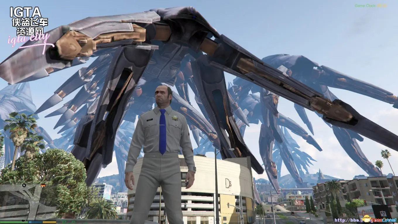 外星战舰入侵洛圣都-单机屋-GTA5MOD下载站-好玩的单机游戏网