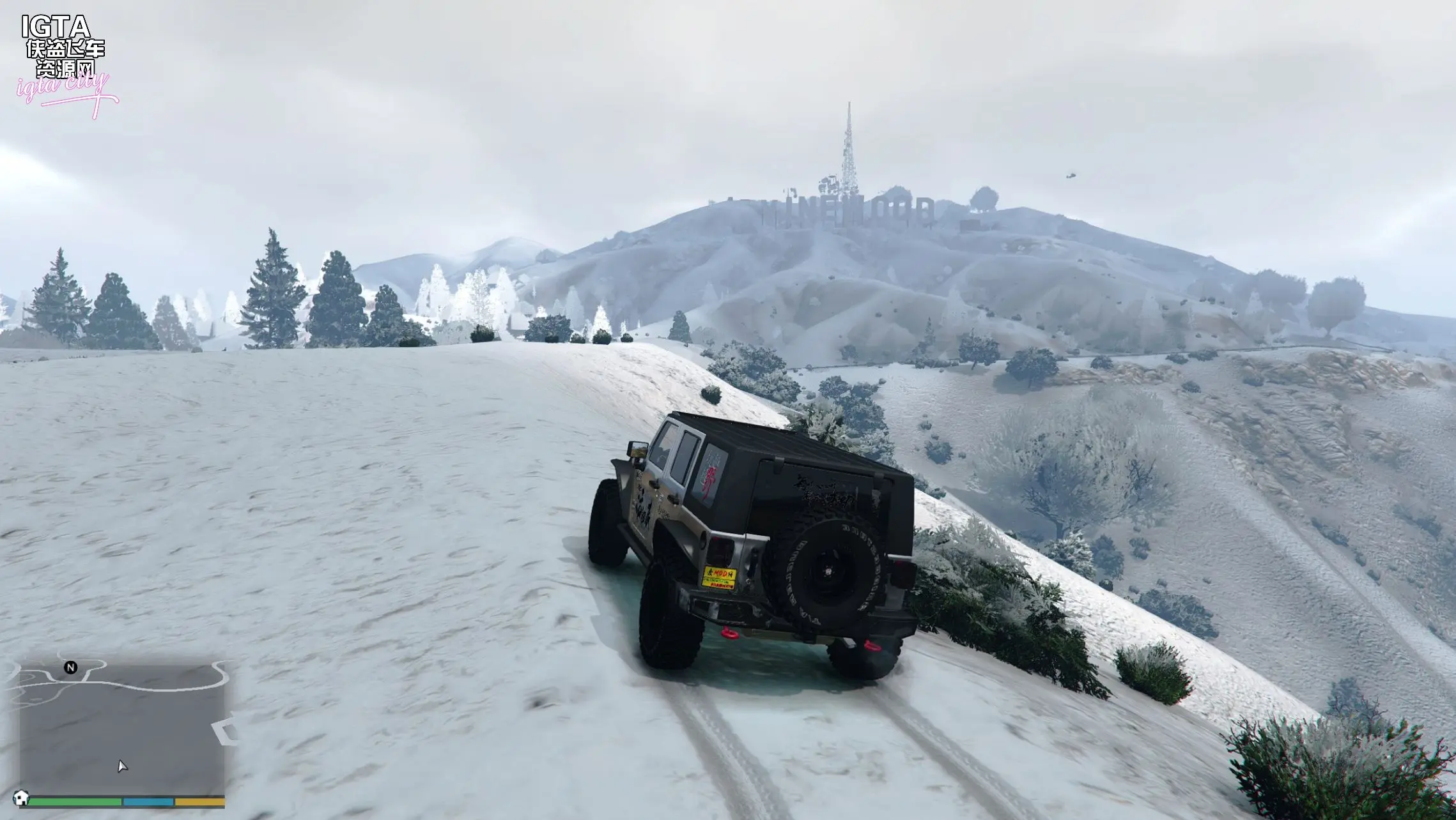 下雪天气MOD-单机屋-GTA5MOD下载站-好玩的单机游戏网