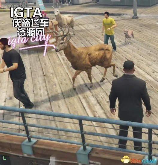 携带宠物的行人-单机屋-GTA5MOD下载站-好玩的单机游戏网