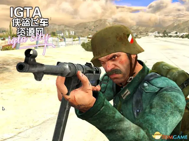 [GTA5]MP40冲锋枪（替换式）MOD-单机屋-GTA5MOD下载站-好玩的单机游戏网