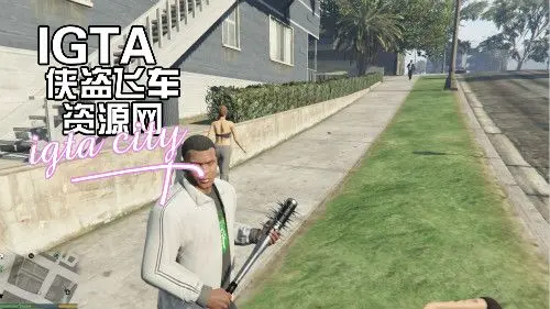 [GTA5]狼牙棒武器MOD-单机屋-GTA5MOD下载站-好玩的单机游戏网