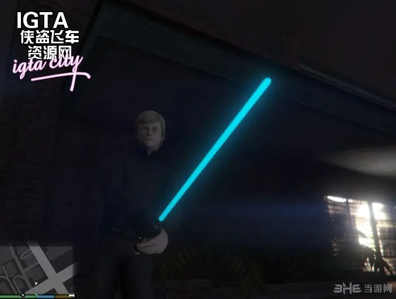 [GTA5]真实光剑带发光MOD-单机屋-GTA5MOD下载站-好玩的单机游戏网