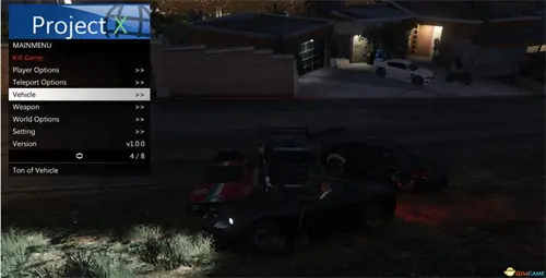 [[GTAV]v1.43线下内置作弊Project X-单机屋-GTA5MOD下载站-好玩的单机游戏网