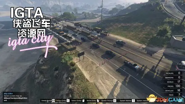 [GTA5]军事检查站MOD-单机屋-GTA5MOD下载站-好玩的单机游戏网