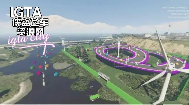 [GTA5]绿色公园MOD-单机屋-GTA5MOD下载站-好玩的单机游戏网