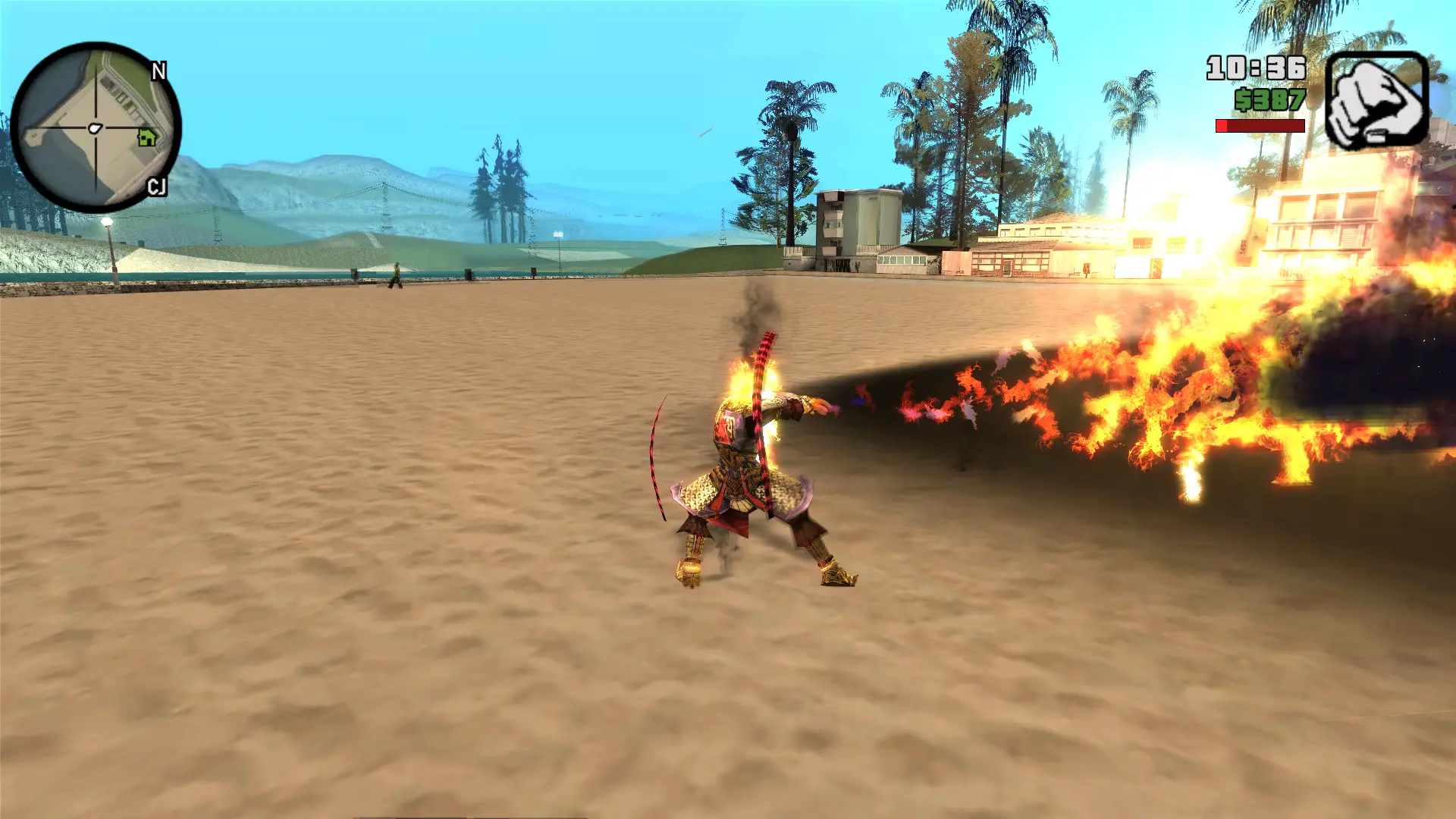 图片[10]-GTASA 圣安地列斯 齐天大圣 孙悟空 整合版 Win11最新光影舒适色调流畅版 真实系重制版 Win10/11汉化兼容版 稳定60FPS 超强优化 [赠送：运行库 通关存档 无限金币] [4.96 GB]-单机屋-GTA5MOD下载站-好玩的单机游戏网