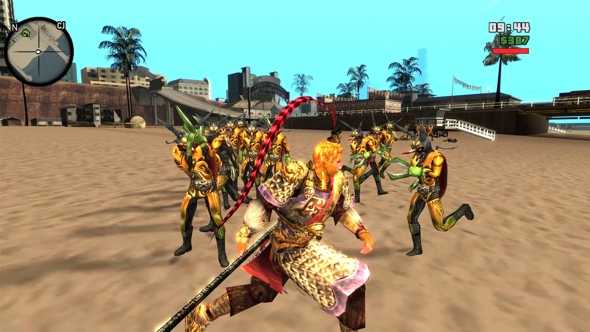 图片[8]-GTASA 圣安地列斯 齐天大圣 孙悟空 整合版 Win11最新光影舒适色调流畅版 真实系重制版 Win10/11汉化兼容版 稳定60FPS 超强优化 [赠送：运行库 通关存档 无限金币] [4.96 GB]-单机屋-GTA5MOD下载站-好玩的单机游戏网