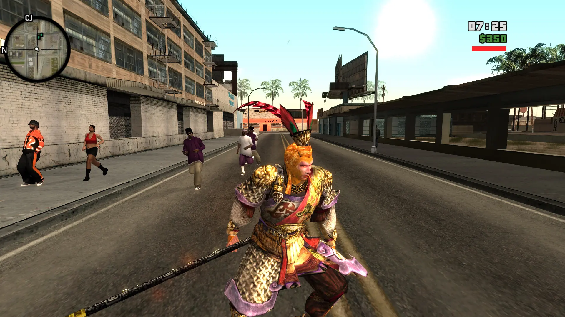 图片[3]-GTASA 圣安地列斯 齐天大圣 孙悟空 整合版 Win11最新光影舒适色调流畅版 真实系重制版 Win10/11汉化兼容版 稳定60FPS 超强优化 [赠送：运行库 通关存档 无限金币] [4.96 GB]-单机屋-GTA5MOD下载站-好玩的单机游戏网