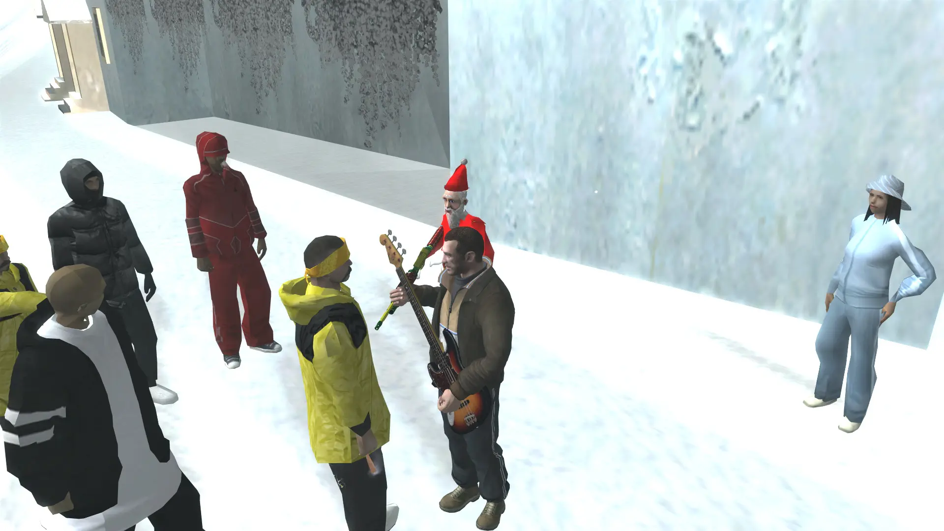 图片[6]-GTA 圣安地列斯 圣诞节 雪天冬季 精品汉化整合版 大雪冬季2.0升级版 Win11最新光影舒适色调流畅版 大屏优化 FPS优化 真实武器包 汉化版 [赠送：运行库 通关存档 无限金币] [6.02 GB]-单机屋-GTA5MOD下载站-好玩的单机游戏网