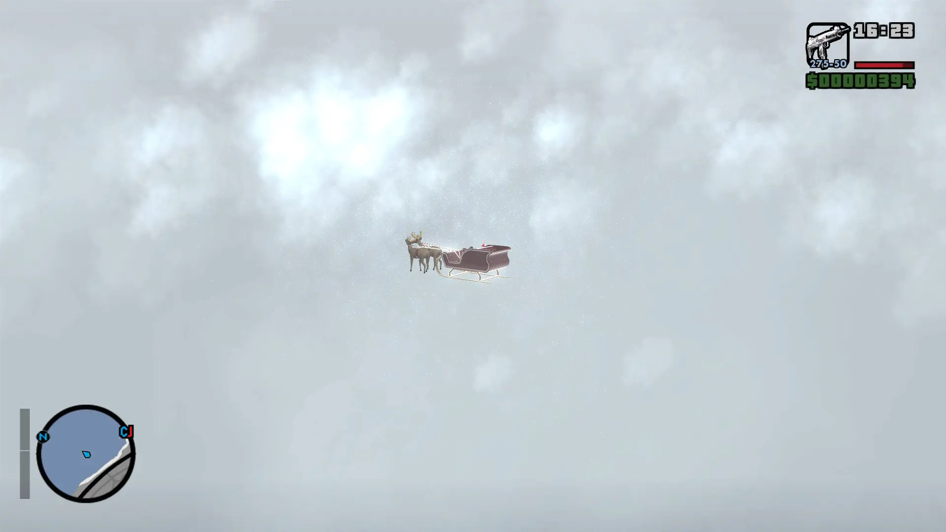 图片[9]-GTA 圣安地列斯 圣诞节 雪天冬季 精品汉化整合版 大雪冬季2.0升级版 Win11最新光影舒适色调流畅版 大屏优化 FPS优化 真实武器包 汉化版 [赠送：运行库 通关存档 无限金币] [6.02 GB]-单机屋-GTA5MOD下载站-好玩的单机游戏网