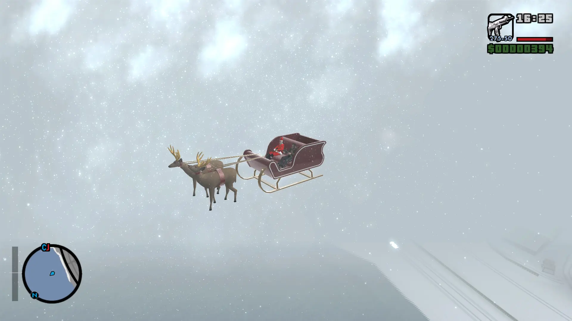 图片[10]-GTA 圣安地列斯 圣诞节 雪天冬季 精品汉化整合版 大雪冬季2.0升级版 Win11最新光影舒适色调流畅版 大屏优化 FPS优化 真实武器包 汉化版 [赠送：运行库 通关存档 无限金币] [6.02 GB]-单机屋-GTA5MOD下载站-好玩的单机游戏网