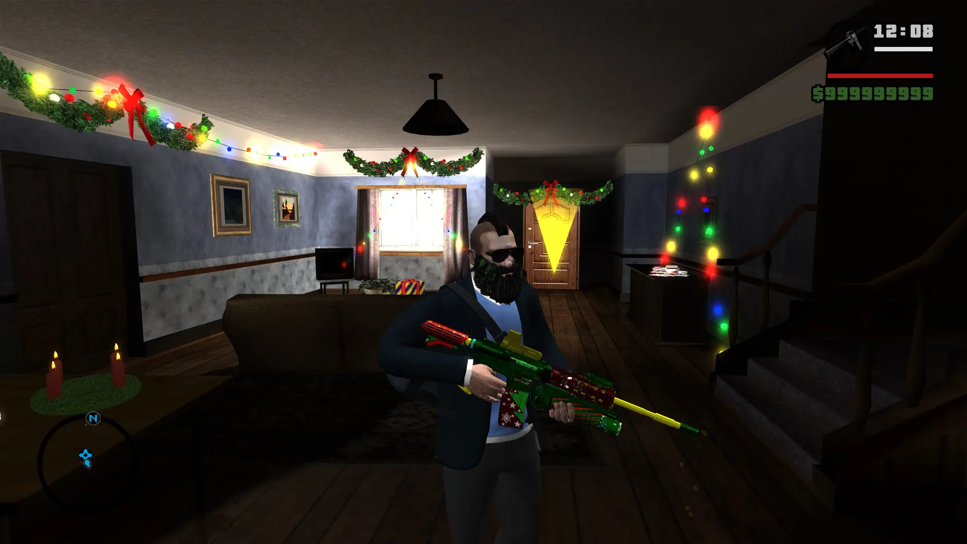 图片[13]-GTA 圣安地列斯 圣诞节 雪天冬季 精品汉化整合版 大雪冬季2.0升级版 Win11最新光影舒适色调流畅版 大屏优化 FPS优化 真实武器包 汉化版 [赠送：运行库 通关存档 无限金币] [6.02 GB]-单机屋-GTA5MOD下载站-好玩的单机游戏网